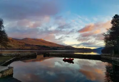 Gallery image of Firbush Lochside Lodges in Killin