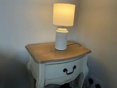 a table with a lamp on top of it at Scottish Nest in the heart of East Kilbride 10mins from Hairmyres Hospital in East Kilbride