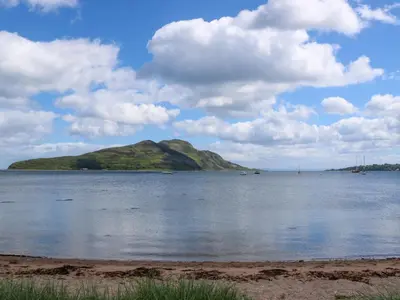 a small island in the middle of a body of water at Lodge 4 - 