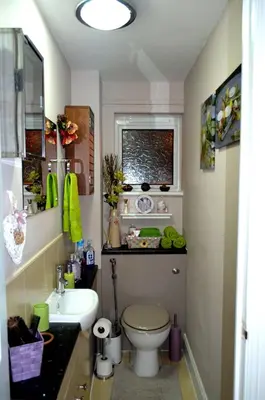 a bathroom with a toilet and a sink at Double Room in Riverside Apartment - C in Glasgow