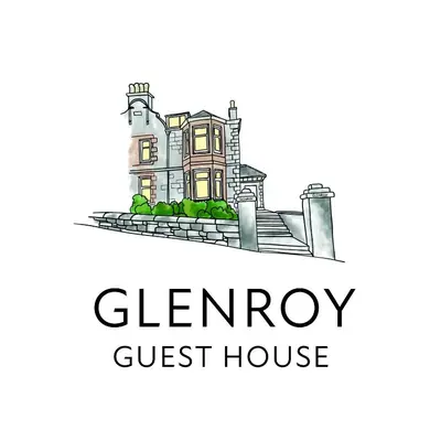 a sketch of a house with the words glengarry guest house at Glenroy Guest House in Oban
