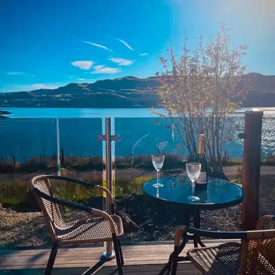 Luxury Pod and Sauna with Fantastic Sea Views