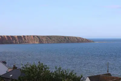 a view of a large body of water at Filey in Moffat