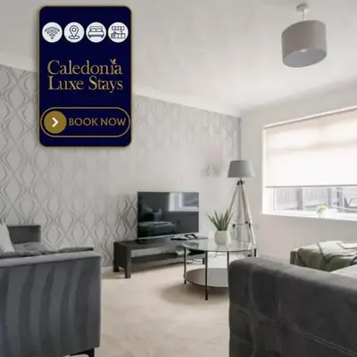 3 BDR House By Caledonia Luxe Stays Short Lets & Serviced Accommodation West Calder