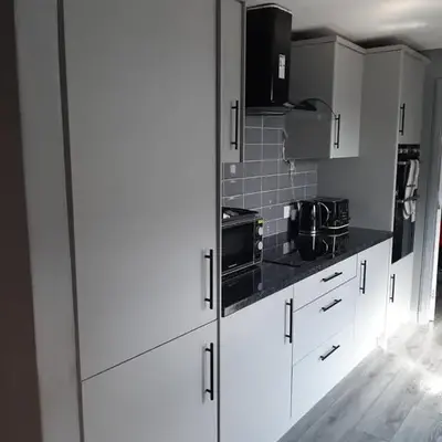 Newly renovated & furnished luxury bedroom