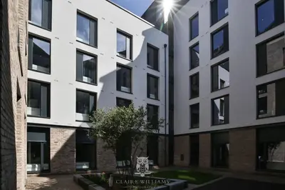 a rendering of the exterior of a building at For Students Only - Kings Stables Road in Edinburgh in Edinburgh