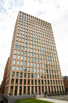 a tall building with a lot of windows at For Students Only Martha Street Glasgow in Glasgow