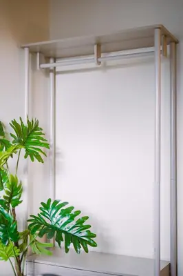 a window with a curtain and a plant at JW Executive ApartHouse 2 in Glasgow