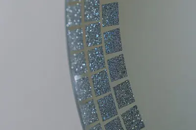 a wall filled with lots of different types of glitter at 2BR Apartment with Parking Near Southside and Queens Park in Mansewood