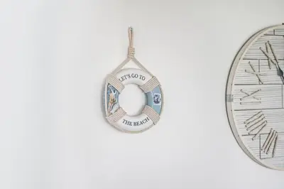 a christmas ornament with a egg on a pendulum at Super Prime Luxury Waterfront View DBay by TBA in Saint Davids
