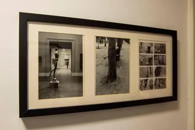 a framed picture of a woman on a wall at JOIVY Charming Apt close to City Centre in Edinburgh