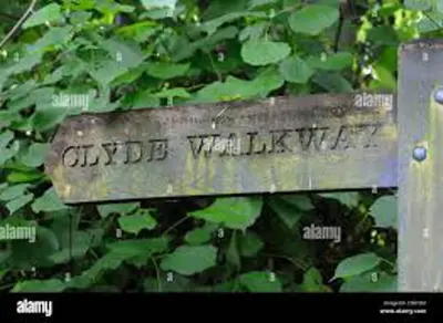 a sign that reads cubic wilderness in front of a bush at Limegrove Comfortable three bedroom house in Law
