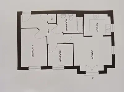a floor plan of a house at Pond view in Airdrie