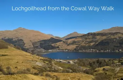 a lochded from the canyon way walk at Arivean Cottage in Lochgoilhead