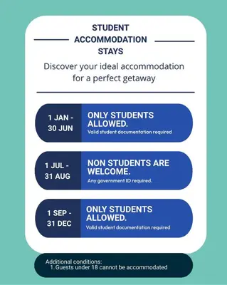 a screenshot of a cell phone with the different student accommodation plans at Canvas Glasgow in Glasgow