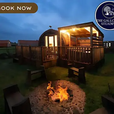 The Galloway Steading - The Stag Hoose family cabin with Hot Tub and Fire Pit