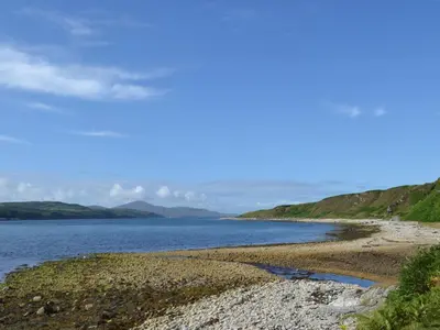 a view of the shore of a body of water at Tigh Na Maraiche in Isle of Jura