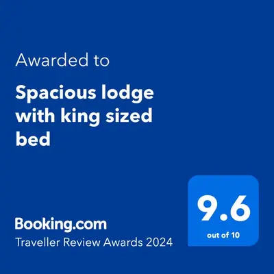 a screenshot of aographics label with king sized bed at Spacious lodge with king sized bed in Inveraray