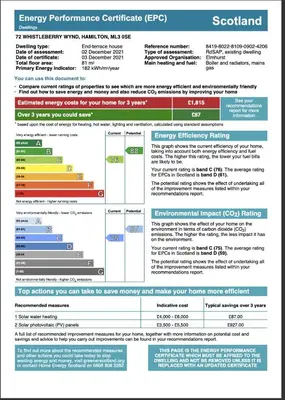 a screenshot of the emergency preparedness certificate document at Signature - Whistleberry House in Hamilton