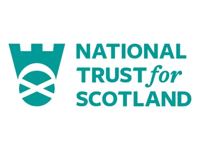 a logo for national trust for scotland at Gate Lodge, House of Binns in Linlithgow