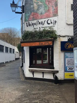 a building with a sign on the side of it at The Kelvin - Peaceful West End River View Property in Glasgow